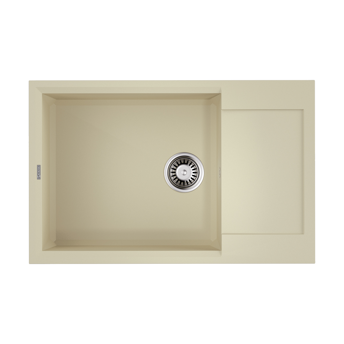 Omoikiri Sakaime 78-LB-BE Кухонная мойка Tetogranit 78x50 см, цвет: ваниль 4993901