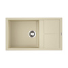 Omoikiri Sumi 86-BE Кухонная мойка Tetogranit 86x50 см, цвет: ваниль 4993647