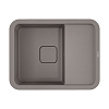 Omoikiri Tasogare 65-GR Кухонная мойка Artgranit 65x51 см, цвет: leningrad grey 4993487