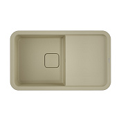 Omoikiri Tasogare 86-BE Кухонная мойка Artgranit 86x51 см, цвет: ваниль 4993455