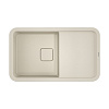 Omoikiri Tasogare 86-PA Кухонная мойка Artgranit 86x51 см, цвет: пастила 4993457