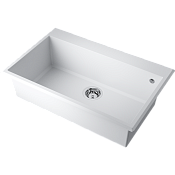 Omoikiri Tedori 79-WH Кухонная мойка Tetogranit 79x51 см, цвет: белый 4993951