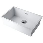 Omoikiri Yamakawa 75-U/I-WH Кухонная мойка Artceramic 75,6x45,6 см, цвет: белый 4993782