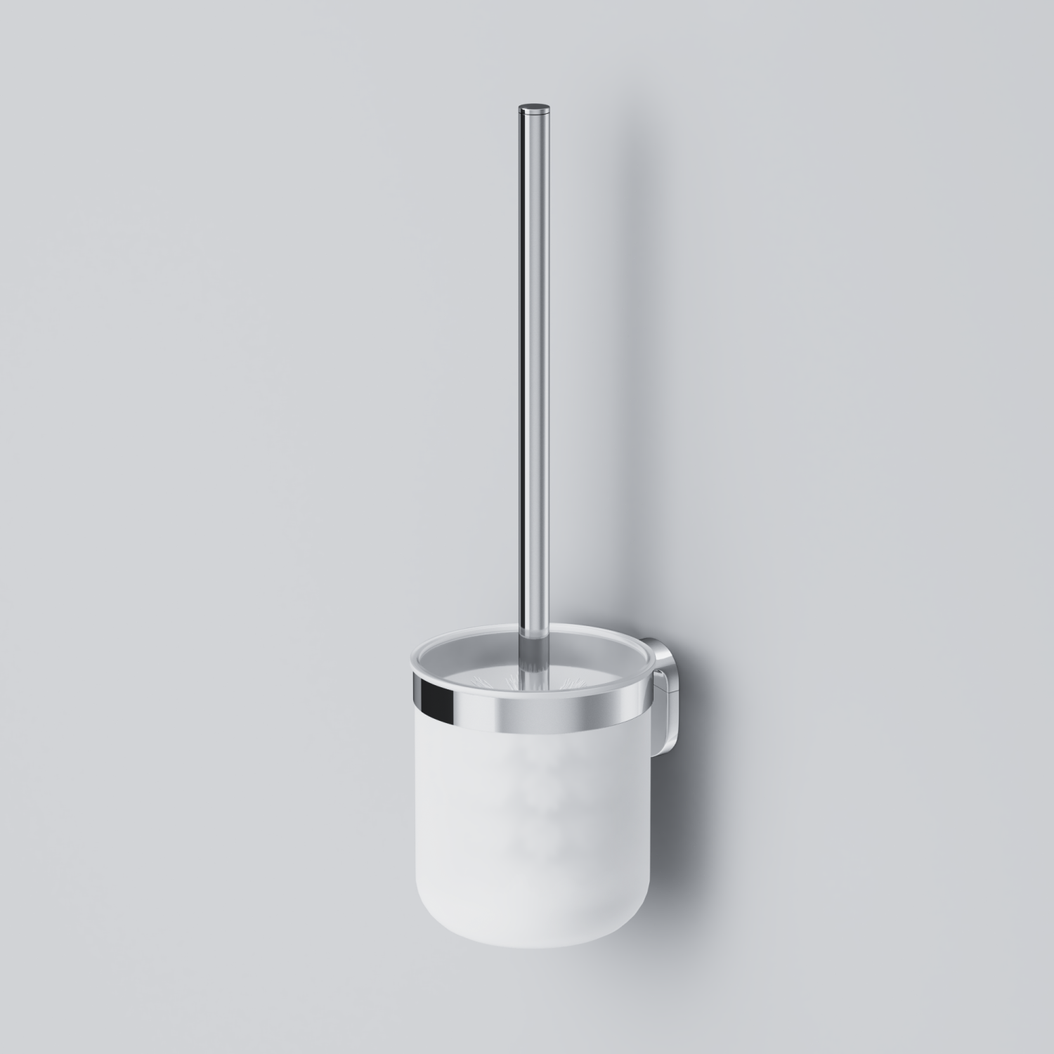 Am.Pm X-Joy Ершик с держателем, цвет: хром A8433300