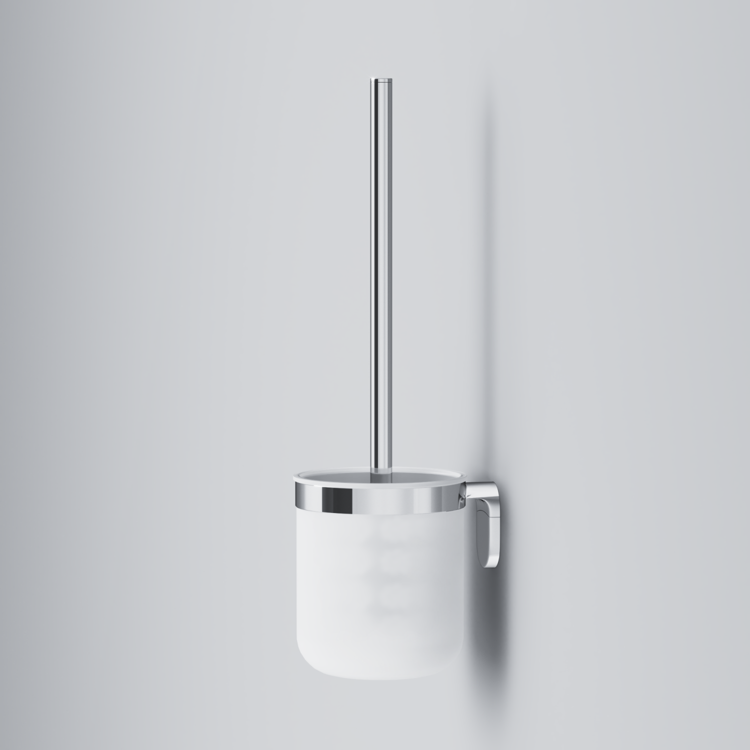 Am.Pm X-Joy Ершик с держателем, цвет: хром A8433300