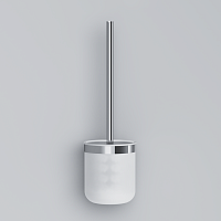 Am.Pm X-Joy Ершик с держателем, цвет: хром A8433300