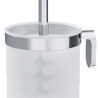 Am.Pm X-Joy Ершик с держателем, цвет: хром A8433300