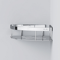 Am.Pm Sense L Полка подвесная 30 см, угловая, цвет: хром глянцевый A7454100