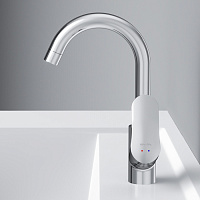 Am.Pm Like Смеситель для раковины на 1 отверстие, без д/к, длина излива 13,5 см, цвет: хром глянец F8002700