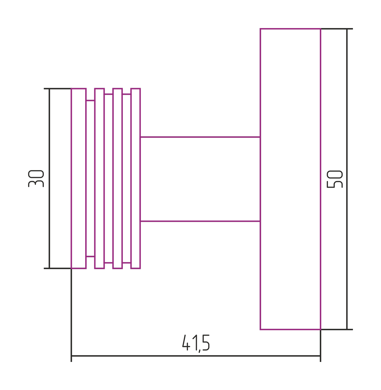 Сунержа Каньон Крючок подвесной, цвет: золото 03-3005-0000