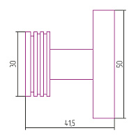Сунержа Каньон Крючок подвесной, цвет: золото 03-3005-0000