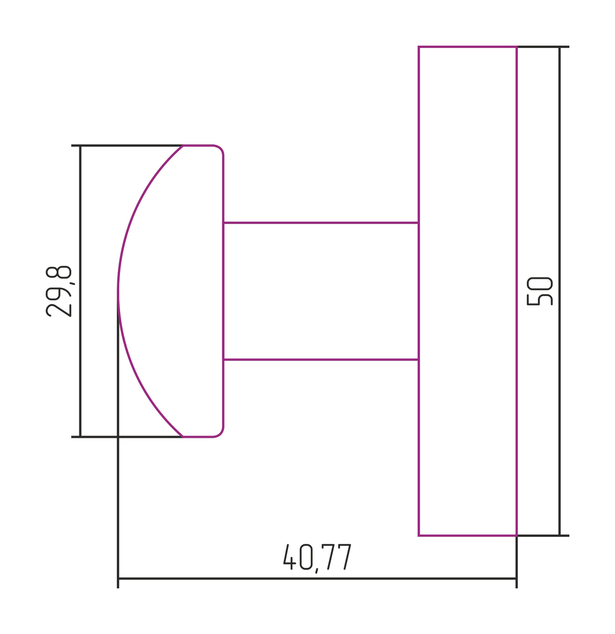 Сунержа Сфера Крючок подвесной, цвет: белый 12-3006-0000