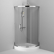 Am.Pm Like Душевое ограждение 90x90 см, без поддона, цвет: глянцевый хром W83G-315-090CT