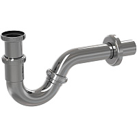 Alcaplast Сифон для биде Ø3,2, металл, цвет: хром A45G