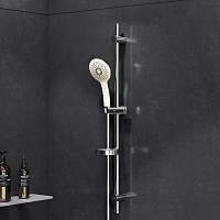 Am.Pm Inspire V2.0 Душевой гарнитур: штанга, шланг, лейка, высота 90 см, цвет: хром глянцевый F0150A000