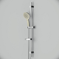 Am.Pm Inspire V2.0 Душевой гарнитур: штанга, шланг, лейка, высота 90 см, цвет: хром глянцевый F0150A000