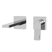 Paffoni Tilt Смеситель для раковины, встраиваемый, излив 24 см, цвет: хром TI106CR70