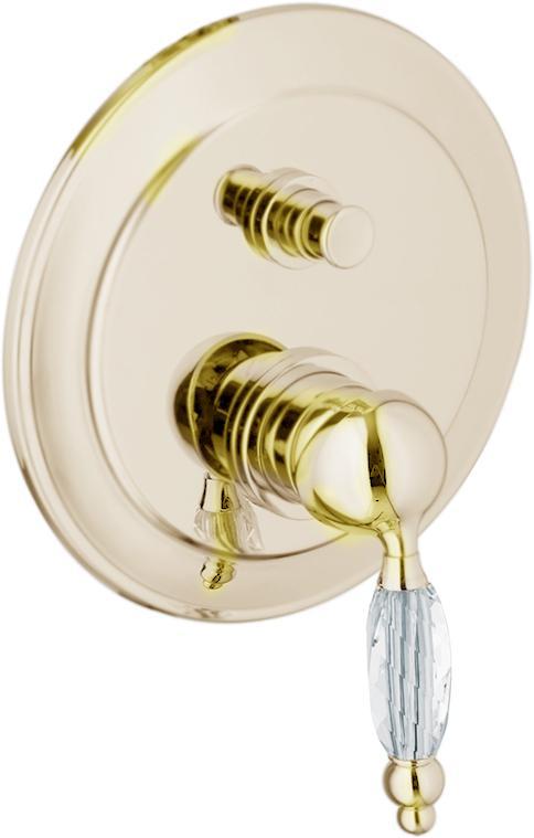 Webert Alexandra Смеситель для ванны, цвет: золото/кристалл Swarovski AL860101010