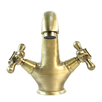 Webert Armony Смеситель для раковины, с донным клапаном, цвет: бронза AM700102065