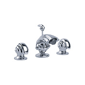 Jorger Muschel Смеситель для биде, на 3 отверстия, цвет: хром 601.30.100.000