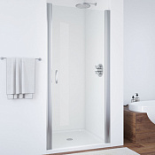 Vegas Glass Душевая дверь в нишу 65x189h см, проф. хром стекло 6мм прозр. EP 65 08 01