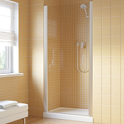 Vegas Glass Душевая дверь в нишу 70x199.5h см, проф. хром стекло 6мм прозр. EP Lux 70 07 01 L