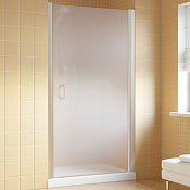 Vegas Glass Душевая дверь в нишу 90x199.5h см, проф. хром стекло 6мм сатин EP Lux 90 07 10 R