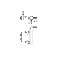 Webert Azeta Смеситель для душа, цвет: хром AZ870102015