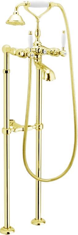 Webert Dorian Смеситель для ванны, цвет: золото/белый DO720801010