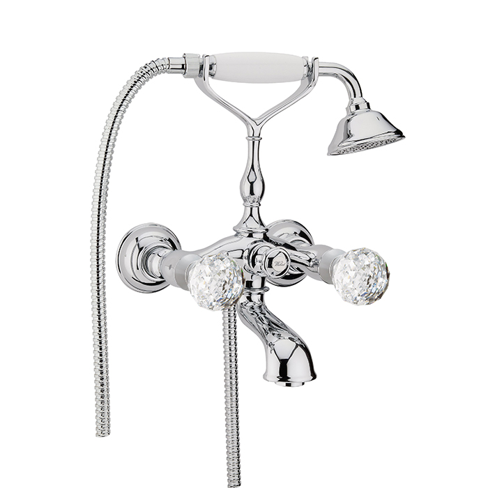 Webert Karenina Смеситель для ванны, цвет: хром/кристаллы Swarovski KA720201015