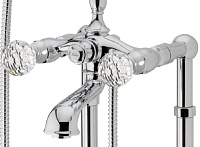 Webert Karenina Смеситель для ванны, цвет: золото/кристаллы Swarovski KA720801010