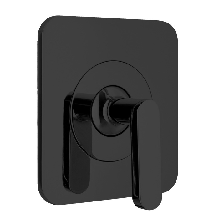 Webert Living Встраиваемый смеситель для душа, цвет: черный матовый LV880101560