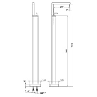 Webert Living Смеситель для раковины, цвет: хром LV832101015