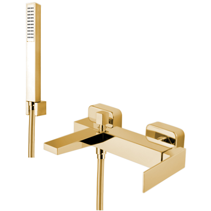 Webert Pegaso Смеситель для ванны, цвет: матовое золото PE850101794