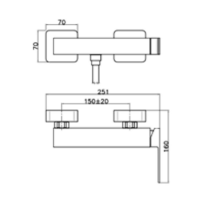 Webert Pegaso Смеситель для ванны, с душевым гарнитуром, цвет: золото PE850101010