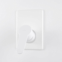 Webert Sax Evolution Смеситель для душа, встраиваемый, цвет: белый матовый SE880101740