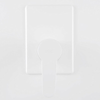 Webert Sax Evolution Смеситель для душа, встраиваемый, цвет: белый матовый SE880101740