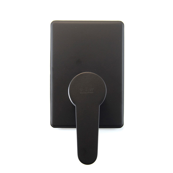 Webert Sax Evolution Смеситель для душа, встраиваемый, цвет: черный матовый SE880101560