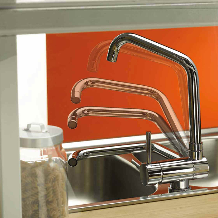 Webert Kitchen Window Смеситель для кухни, цвет: хром WD920702015