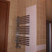 Zehnder Yucca Star Дизайн-радиатор 174x50 см, 300 W, цвет: хром YAS-180-050 Inox Look