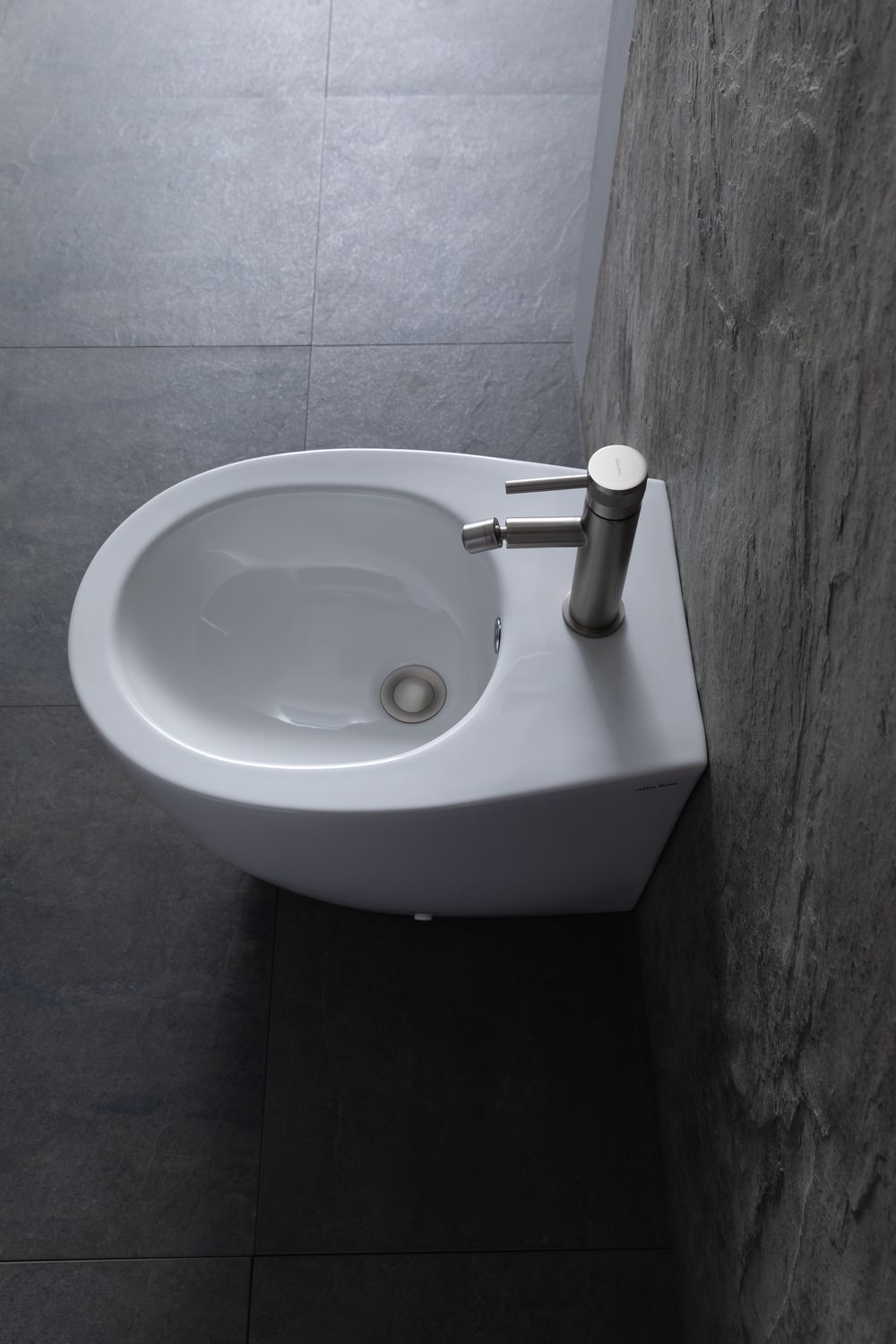 Allen Brau Fantasy Биде напольное 36,3x52 см, c 1 отв. под смеситель и переливом, цвет: белый глянц 4.11008.20