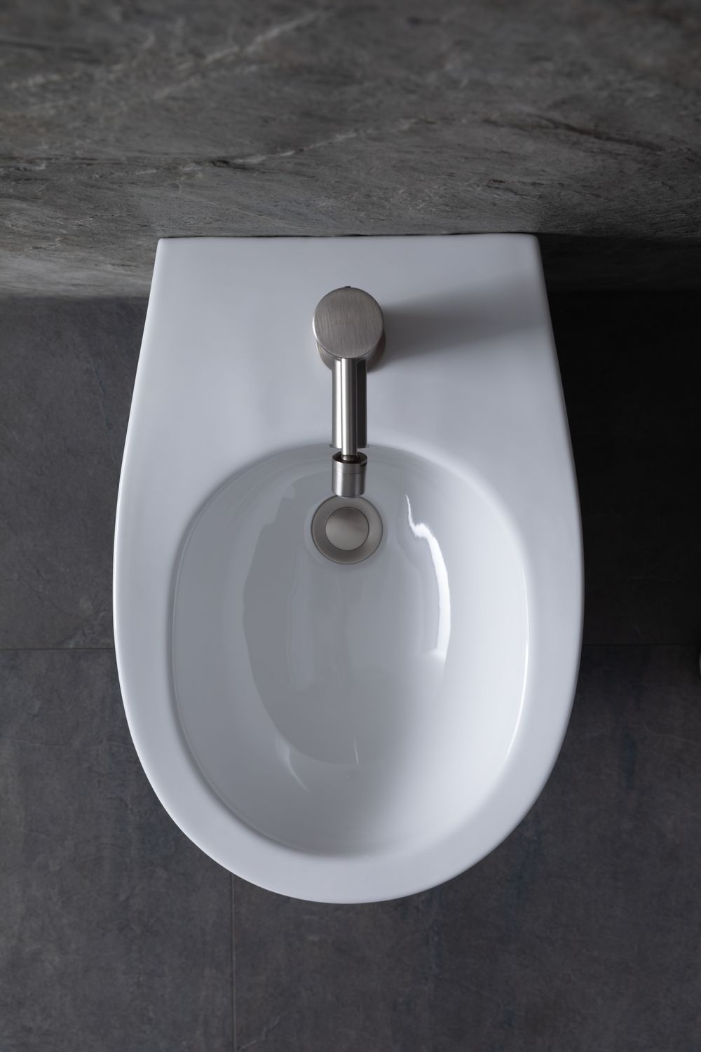 Allen Brau Fantasy Биде напольное 36,3x52 см, c 1 отв. под смеситель и переливом, цвет: белый глянц 4.11008.20