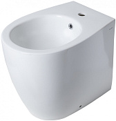 Allen Brau Fantasy Биде напольное 36,3x52 см, c 1 отв. под смеситель и переливом, цвет: белый глянц 4.11008.20