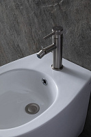 Allen Brau Fantasy Биде напольное 36,3x52 см, c 1 отв. под смеситель и переливом, цвет: белый глянц 4.11008.20