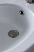 Allen Brau Fantasy Биде напольное 36,3x52 см, c 1 отв. под смеситель и переливом, цвет: белый глянц 4.11008.20