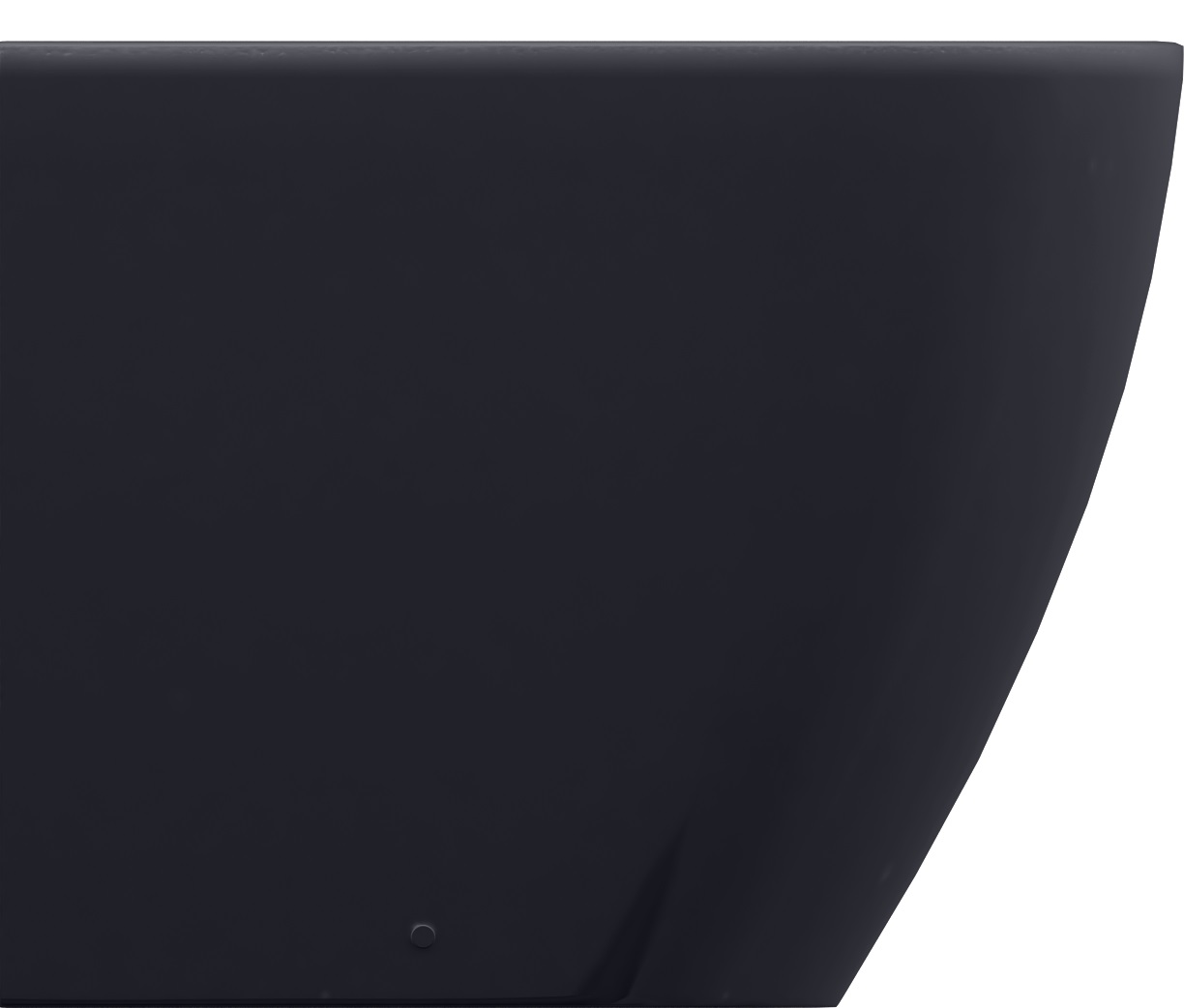 Allen Brau Reality Биде напольное 36,5x52 см, c 1 отв. под смеситель и переливом, цвет: антрацит 4.32005.AN