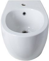 Allen Brau Fantasy Биде подвесное 36,3x51 см, c 1 отв. под смеситель и переливом, цвет: белый глянц 4.11006.20