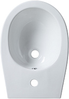 Allen Brau Fantasy Биде подвесное 36,3x51 см, c 1 отв. под смеситель и переливом, цвет: белый глянц 4.11006.20