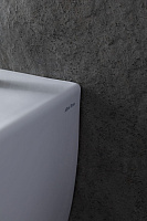 Allen Brau Fantasy Биде подвесное 36,3x51 см, c 1 отв. под смеситель и переливом, цвет: белый глянц 4.11006.20