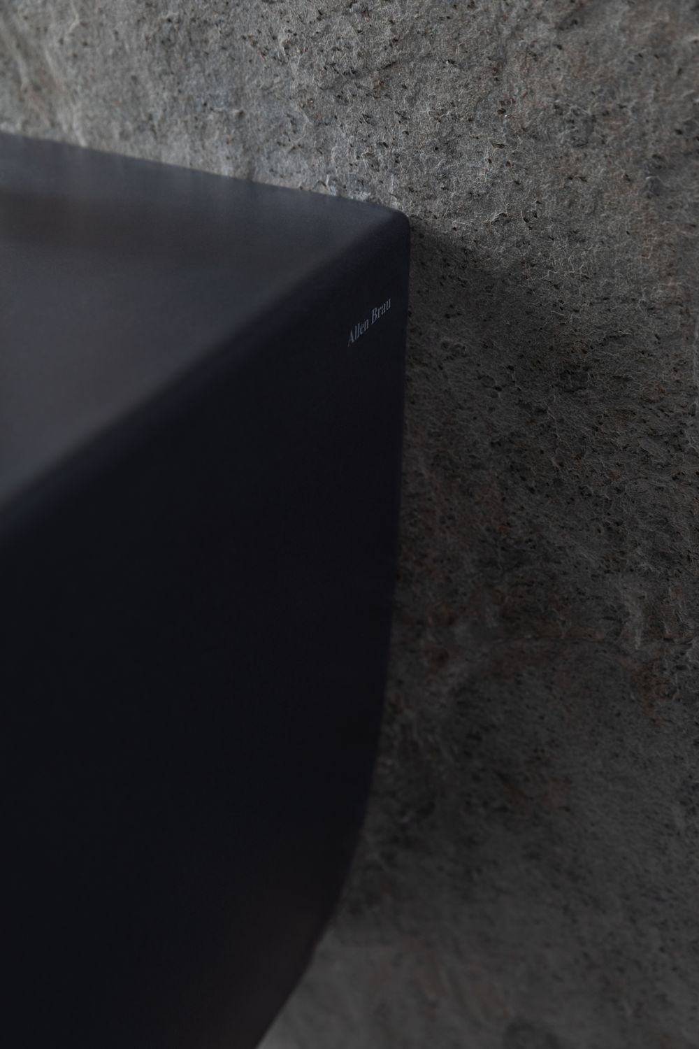 Allen Brau Fantasy Биде подвесное 36,3x51 см, c 1 отв. под смеситель и переливом, цвет: черный мат 4.11006.31